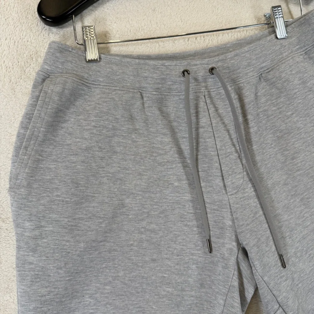 Polo Ralph Lauren Mens Gray Double-Knit Sweat Shorts Size Medium Pony Logo